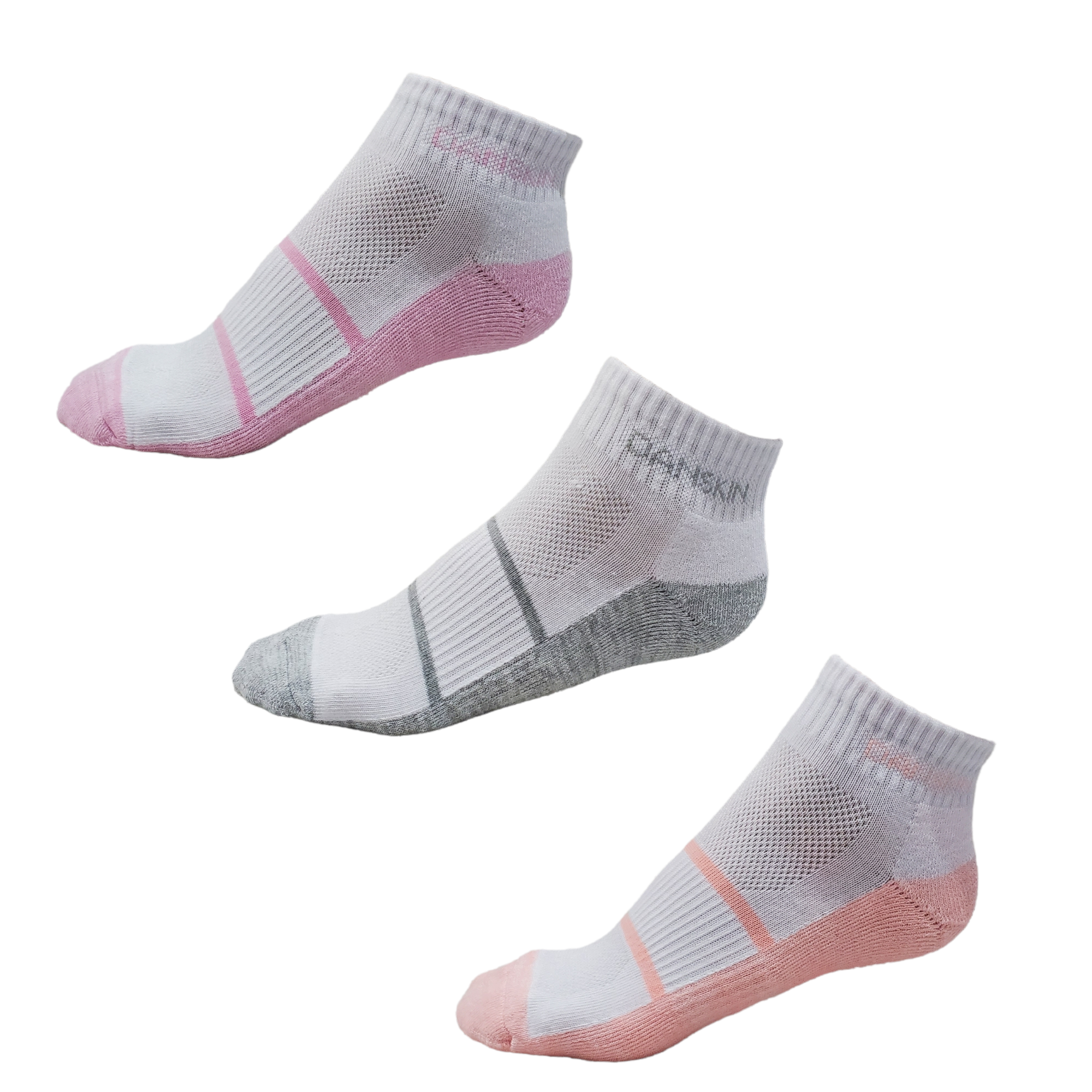 Danskin - Ladies Low Cut Socks - 6 Pairs –